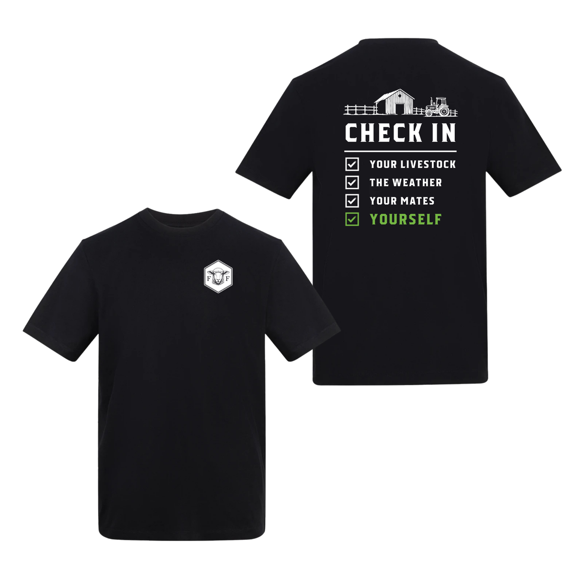 Mental Health Check in T-Shirt