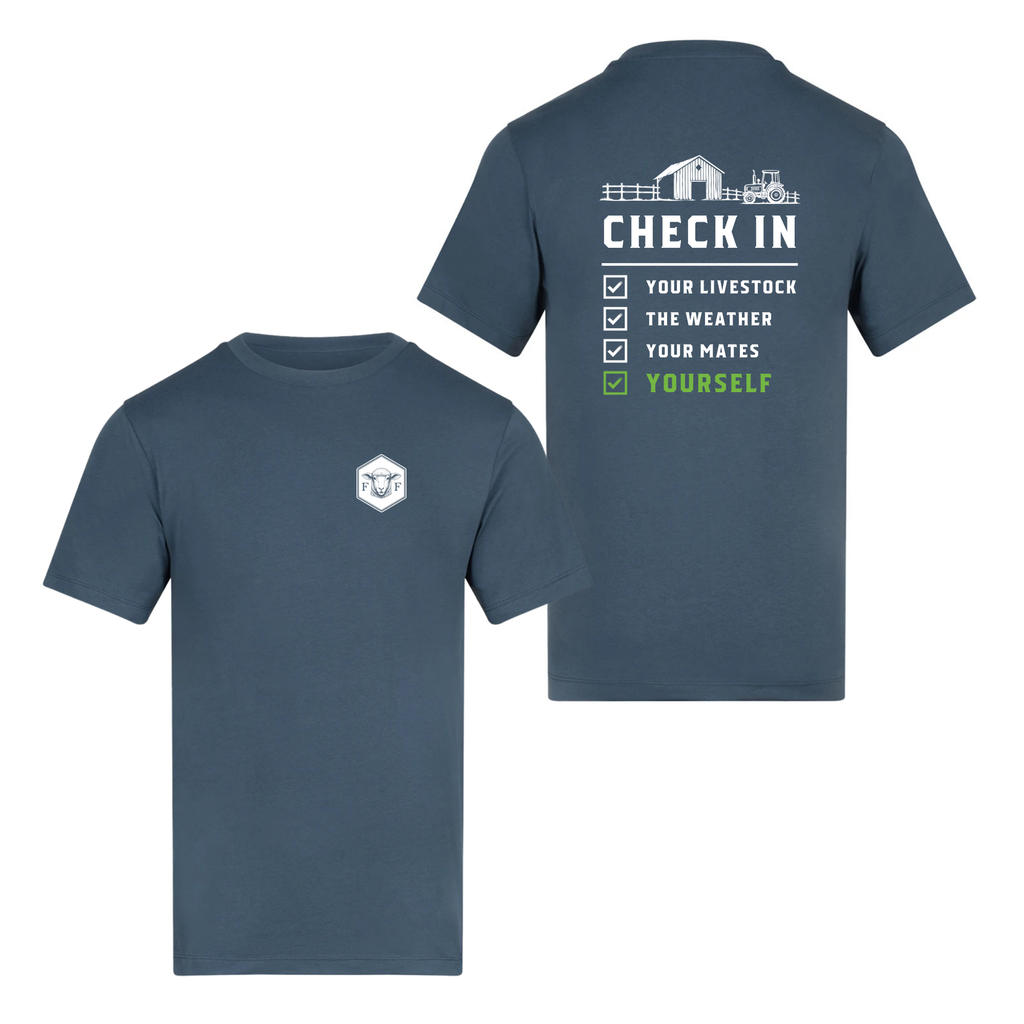 Mental Health Check in T-Shirt