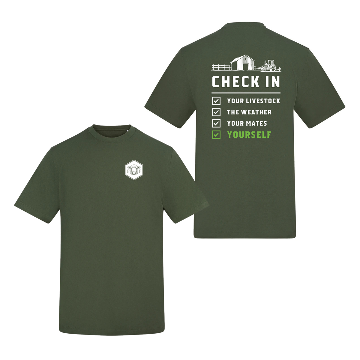 Mental Health Check in T-Shirt
