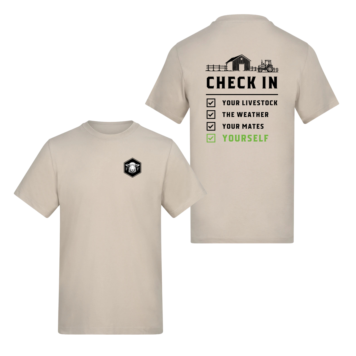 Mental Health Check in T-Shirt