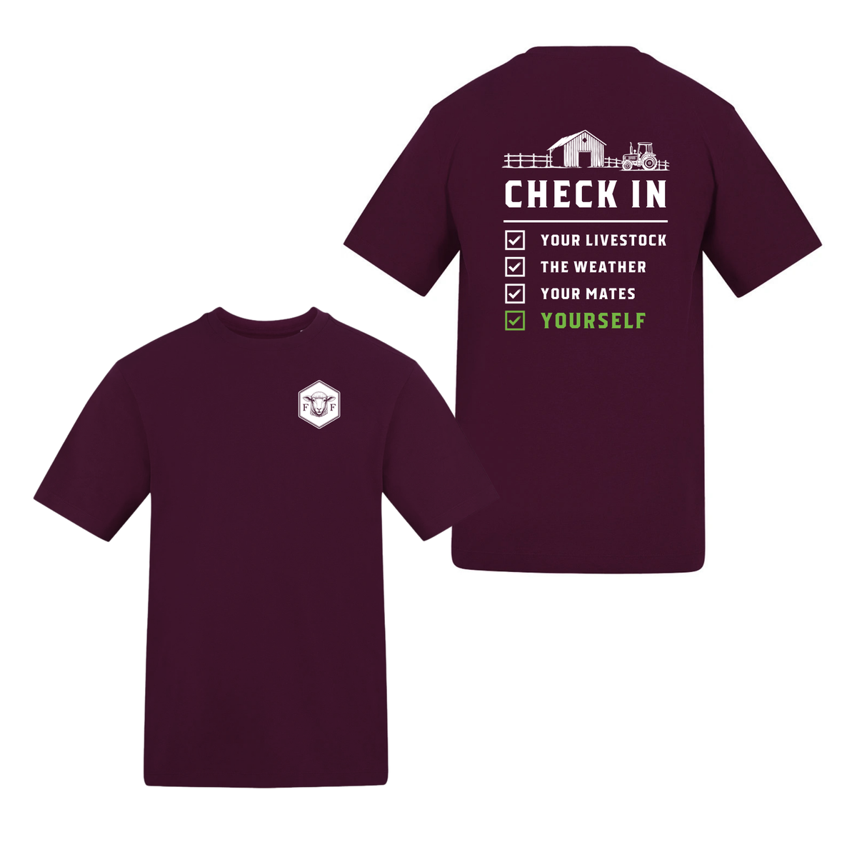 Mental Health Check in T-Shirt