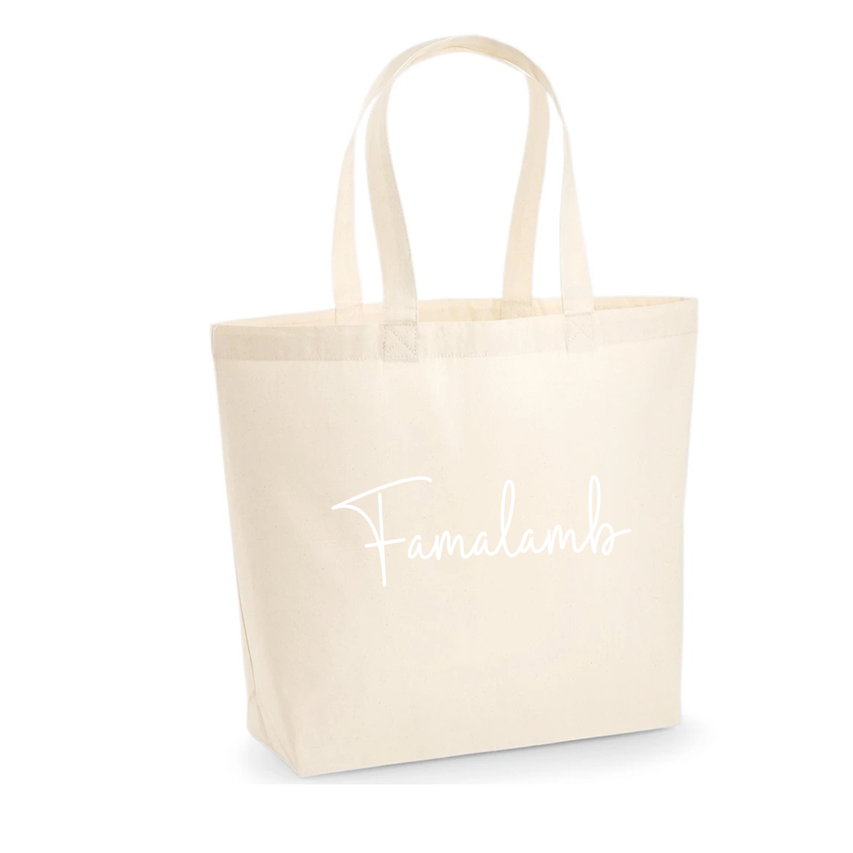 Famalamb Maxi Tote Bag