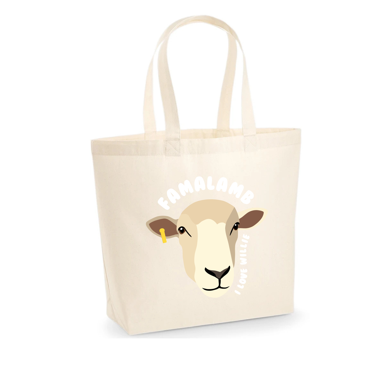 I Love Willie Maxi Tote Bag