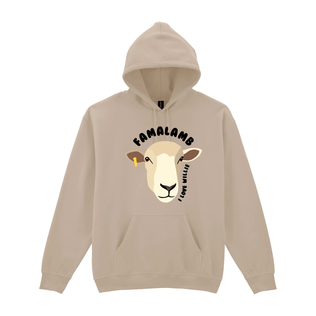 I Love Willie Heavyweight Hoodie