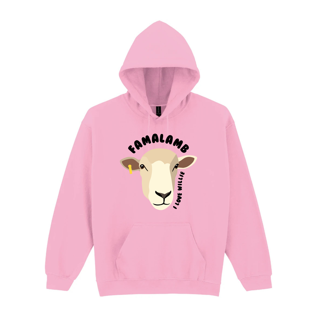 I Love Willie Heavyweight Hoodie