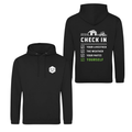 Mental Health Check in Heavyweight Hoodie