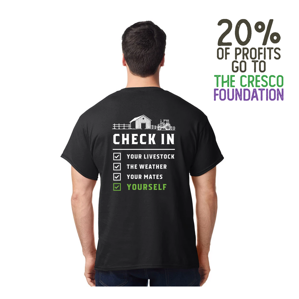 Mental Health Check in T-Shirt
