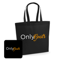 Only Goats Black Maxi Tote Bag