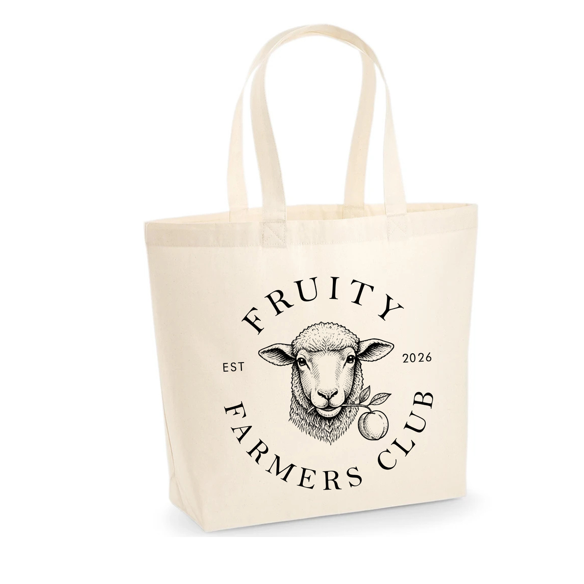 Fruity Farmers Club Maxi Tote Bag